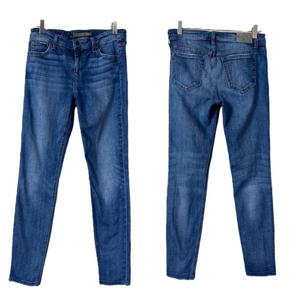 Joe’s Jeans Women’s The Icon Mid Rise Skinny Jeans Ally Medium Blue Wash Size 27 - Picture 3 of 7